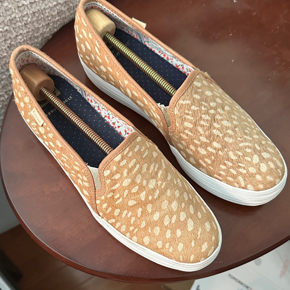 Keds x Anthropologie Brown Slip-On Shoes